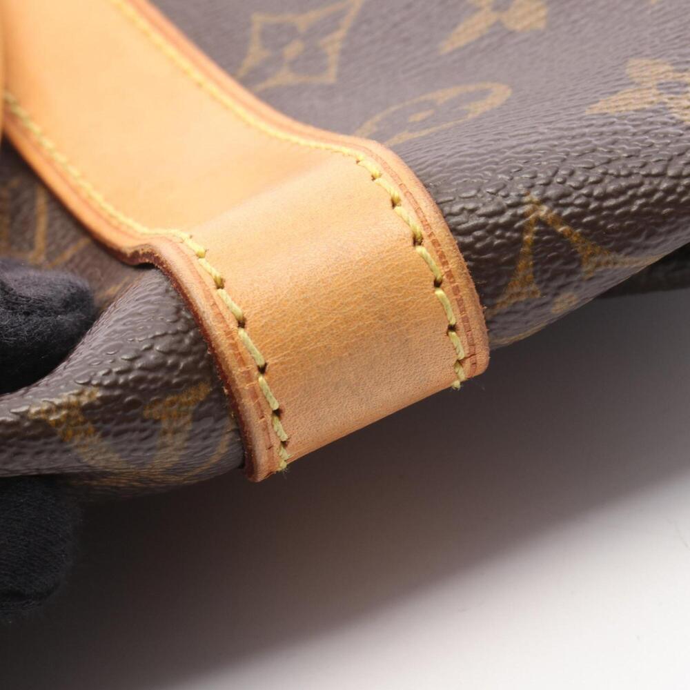 LOUIS VUITTON Brown Monogram Leather Keepall 45 Boston Bag - Picture 7 of 11